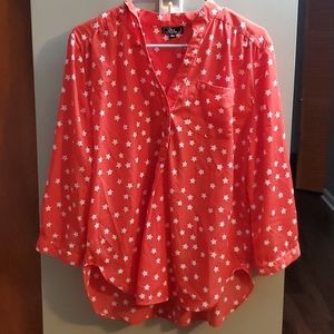Star patterned tunic